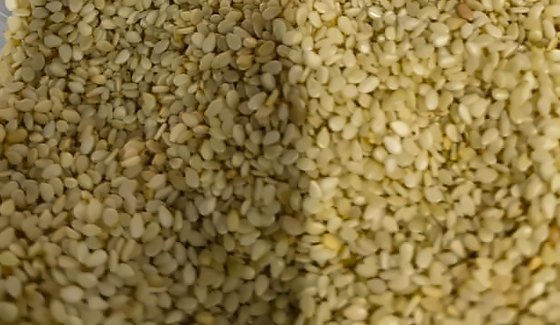 White sesame seeds