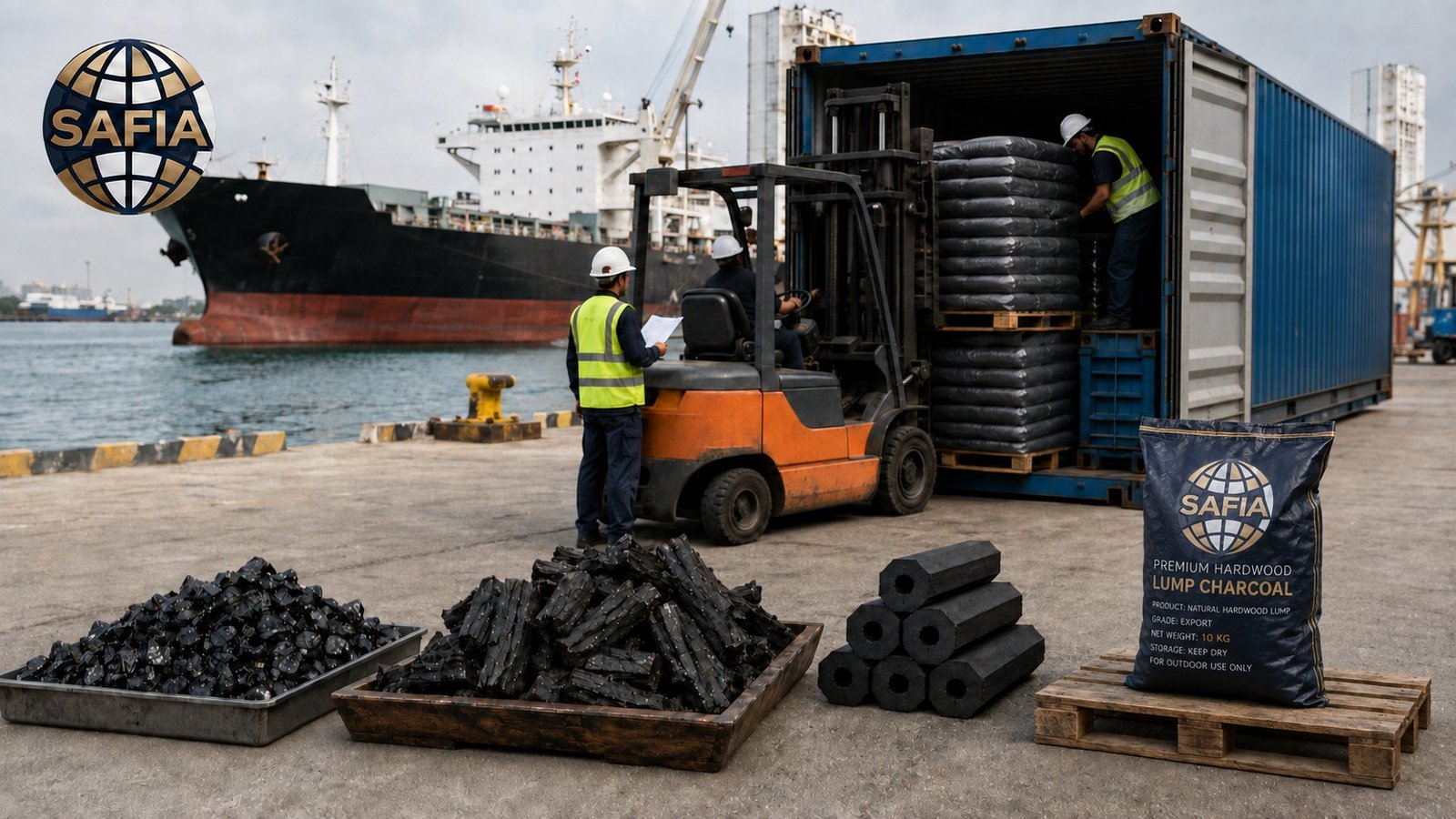 SAFIA SATTAR SONS GROUP — coal sourcing, charcoal products, bulk and bagged shipping